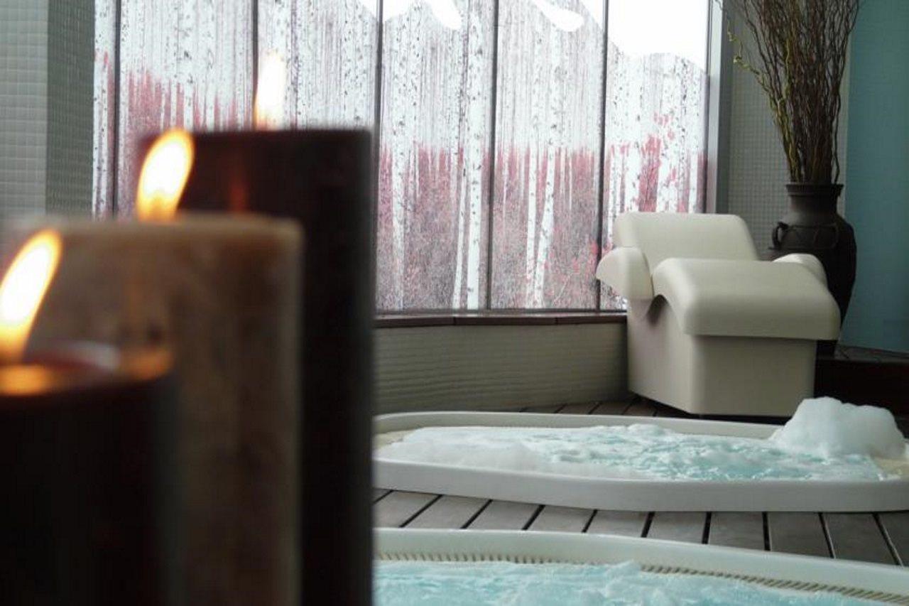 Gran Hotel Lakua Vitoria-Gasteiz Exteriér fotografie A spa