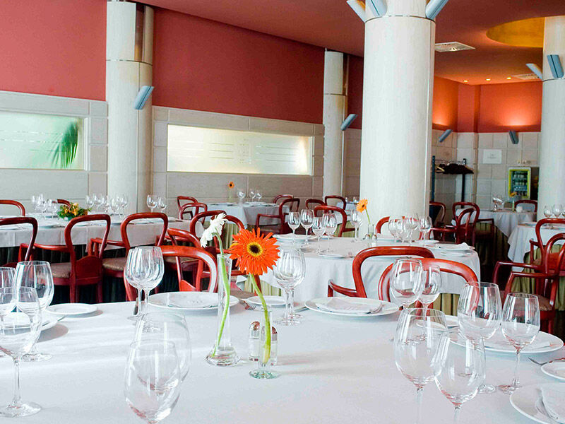 Gran Hotel Lakua Vitoria-Gasteiz Exteriér fotografie Restaurant